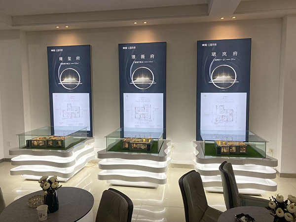 白银坤阳华府地产静宁户型模型